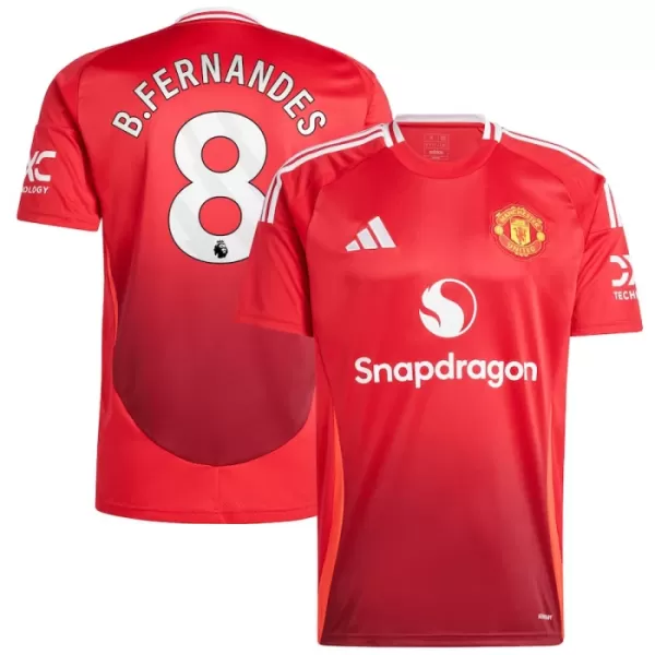 Koszulka Manchester United Bruno Fernandes 8 24/25 Domowa