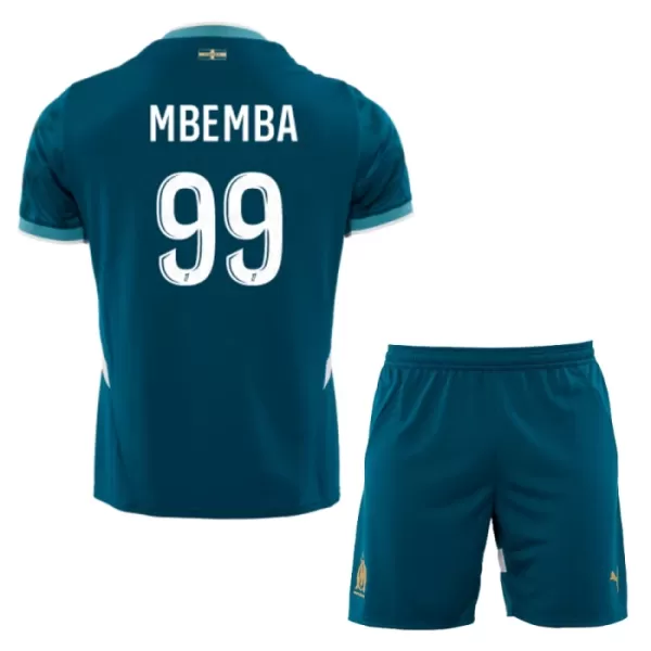 Koszulka Olympique Marseille Mbemba 99 24/25 Wyjazdowa Dziecięca