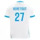 Koszulka Olympique Marseille Veretout 27 24/25 Domowa