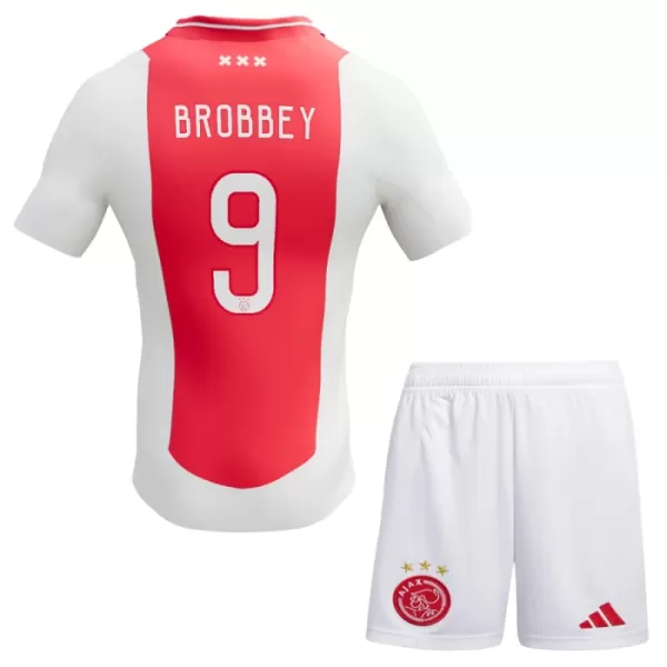 Koszulka Ajax Amsterdam Brian Brobbey 9 24/25 Domowa Dziecięca