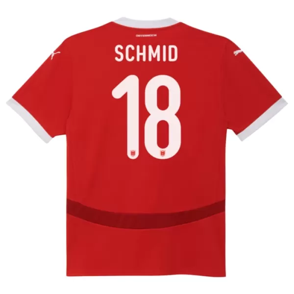 Koszulka Austria Romano Schmid 18 EURO 2024 Domowa