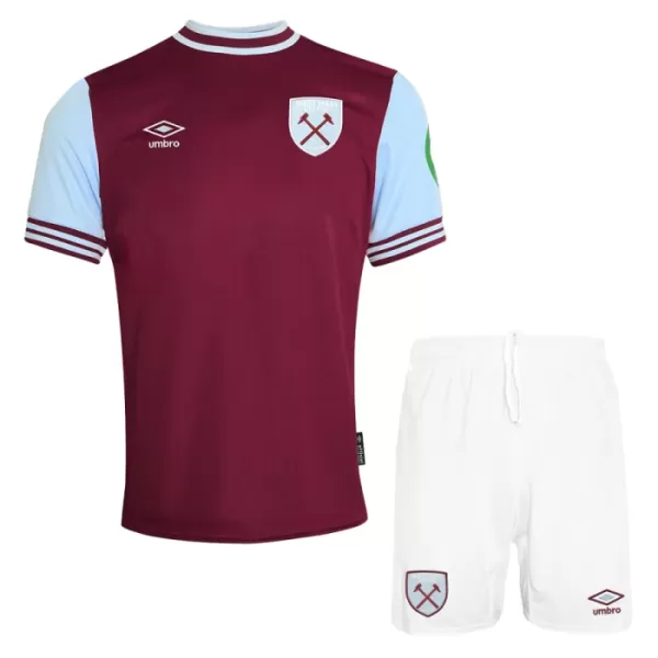 Koszulka West Ham United 24/25 Domowa Dziecięca