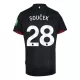 Koszulka West Ham United Soucek 28 24/25 Wyjazdowa