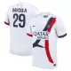 Koszulka Paris Saint-Germain Bradley Barcola 29 24/25 Wyjazdowa