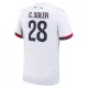 Koszulka Paris Saint-Germain Carlos Soler 28 24/25 Wyjazdowa