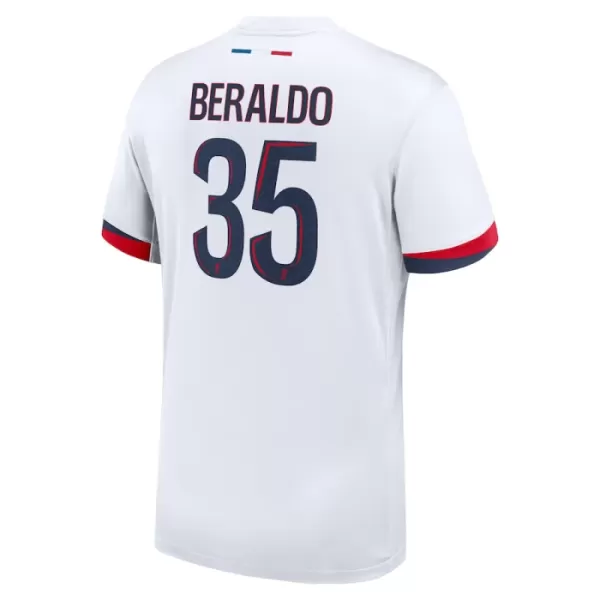 Koszulka Paris Saint-Germain Lucas Beraldo 35 24/25 Wyjazdowa