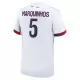 Koszulka Paris Saint-Germain Marquinhos 5 24/25 Wyjazdowa