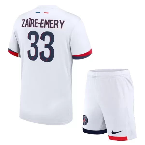 Koszulka Paris Saint-Germain Zaire Emery 33 24/25 Wyjazdowa Dziecięca