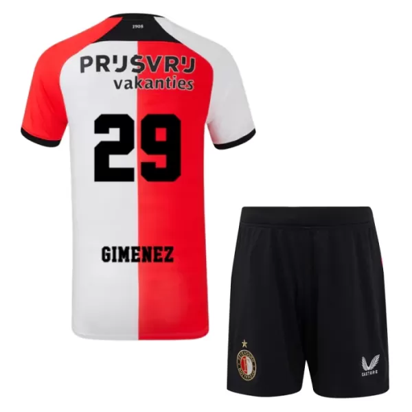 Koszulka Feyenoord Rotterdam Gimenez 29 24/25 Domowa Dziecięca