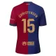 Koszulka FC Barcelona Christensen 15 24/25 Domowa