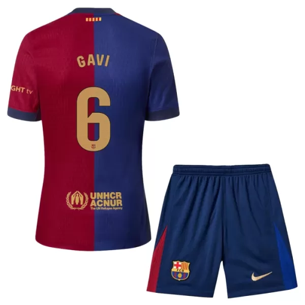 Koszulka FC Barcelona Gavi 6 24/25 Domowa Dziecięca