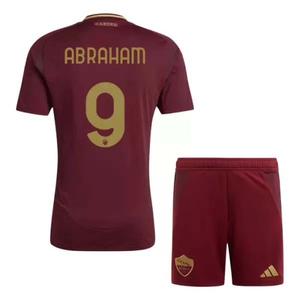 Koszulka AS Roma Abraham 9 24/25 Domowa Dziecięca