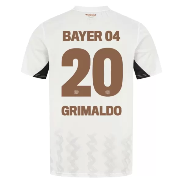 Koszulka Bayer Leverkusen Alejandro Grimaldo 20 24/25 Wyjazdowa