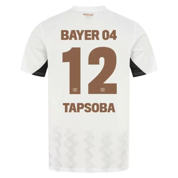 Koszulka Bayer Leverkusen Edmond Tapsoba 12 24/25 Wyjazdowa