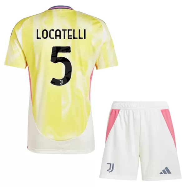 Koszulka Juventus FC Locatelli 5 24/25 Wyjazdowa Dziecięca