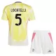 Koszulka Juventus FC Locatelli 5 24/25 Wyjazdowa Dziecięca