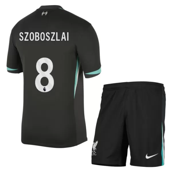 Koszulka Liverpool Szoboszlai 8 24/25 Wyjazdowa Dziecięca