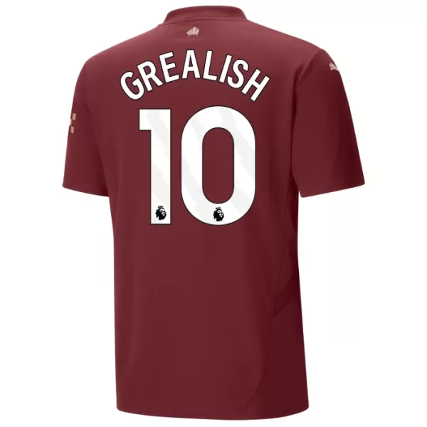 Koszulka Manchester City Grealish 10 24/25 Trzecia