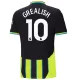 Koszulka Manchester City Grealish 10 24/25 Wyjazdowa