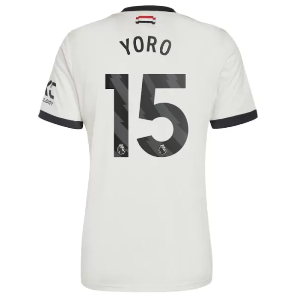 Koszulka Manchester United Yoro 15 24/25 Trzecia