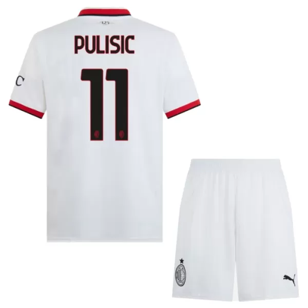 Koszulka AC Milan Pulisic 11 24/25 Wyjazdowa Dziecięca