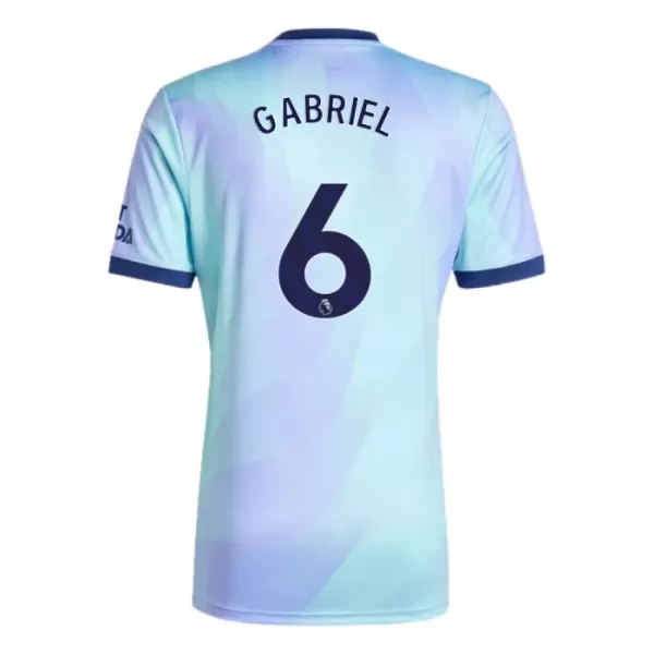 Koszulka Arsenal Gabriel 6 24/25 Trzecia