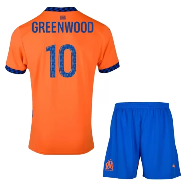 Koszulka Olympique Marseille Greenwood 10 24/25 Trzecia Dziecięca