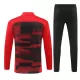 AC Milan Zestaw Bluzy Treningowej 24/25 Czerwony