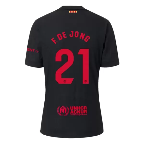 Koszulka FC Barcelona Frenkie de Jong 21 24/25 Wyjazdowa