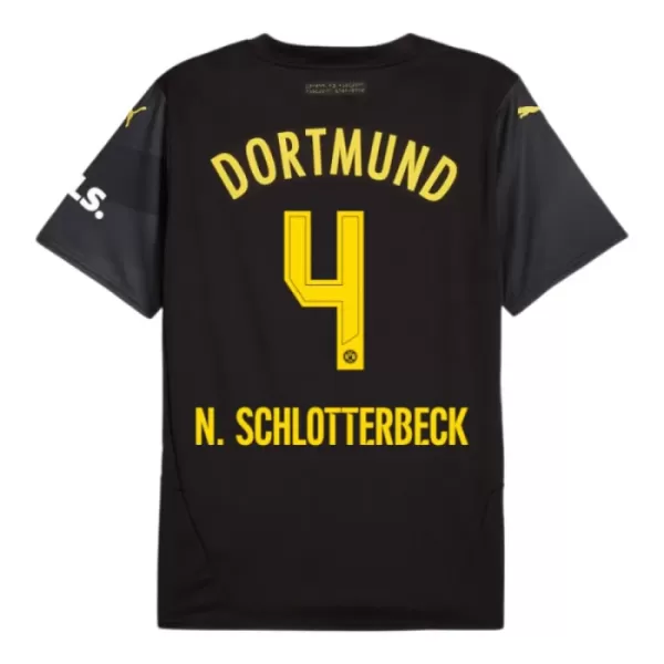 Koszulka Borussia Dortmund N. Schlotterbeck 4 24/25 Wyjazdowa