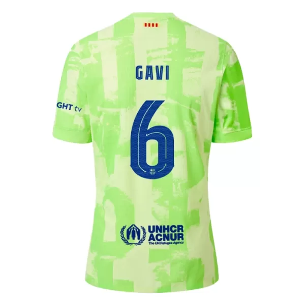 Koszulka FC Barcelona Gavi 6 24/25 Trzecia