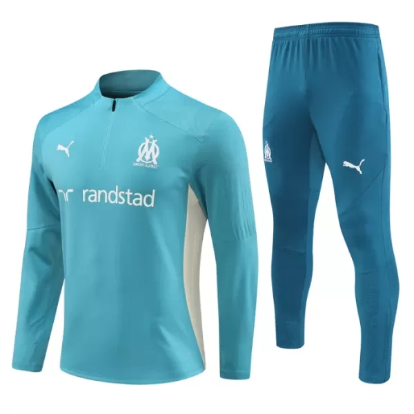 Olympique Marseille Teal Version Zestaw Bluzy Treningowej 24/25