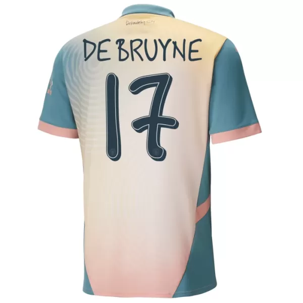 Koszulka Manchester City De Bruyne 17 24/25 Czwarta