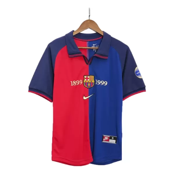 Koszulka Barcelona 1999-00 Retro Domowa