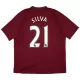 Koszulka Manchester City Silva 21 2012-13 Wyjazdowa